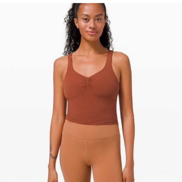 NWOT Lululemon Align Gathered Front Tank Top - Picture 2 of 4